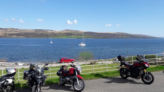 Picture of Scottish motorcycle tour
